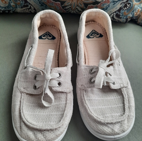 Roxy Ahoy Boat Shoes Sneakers - Picture 3 of 6